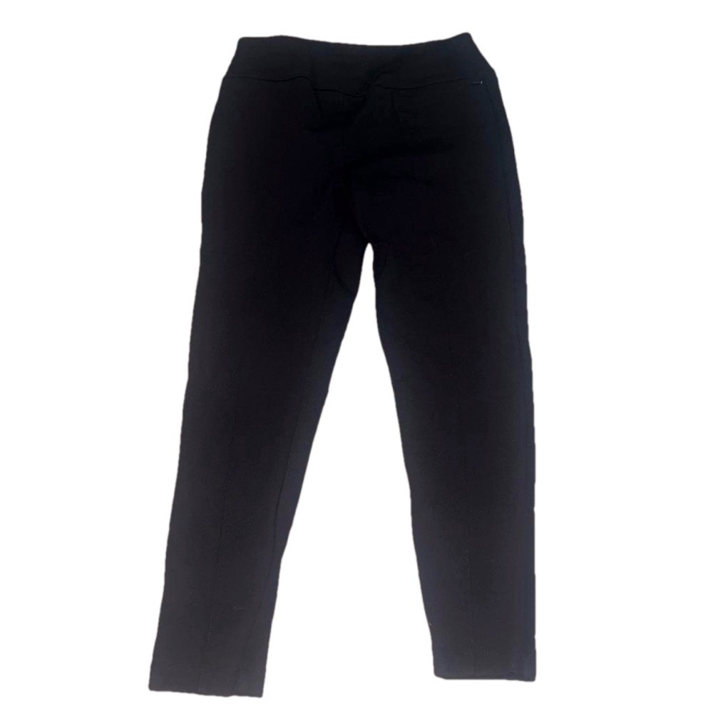 Betabrand Black Power Down Skinny Pant Legging Size Medium Petite - Picture 4 of 8